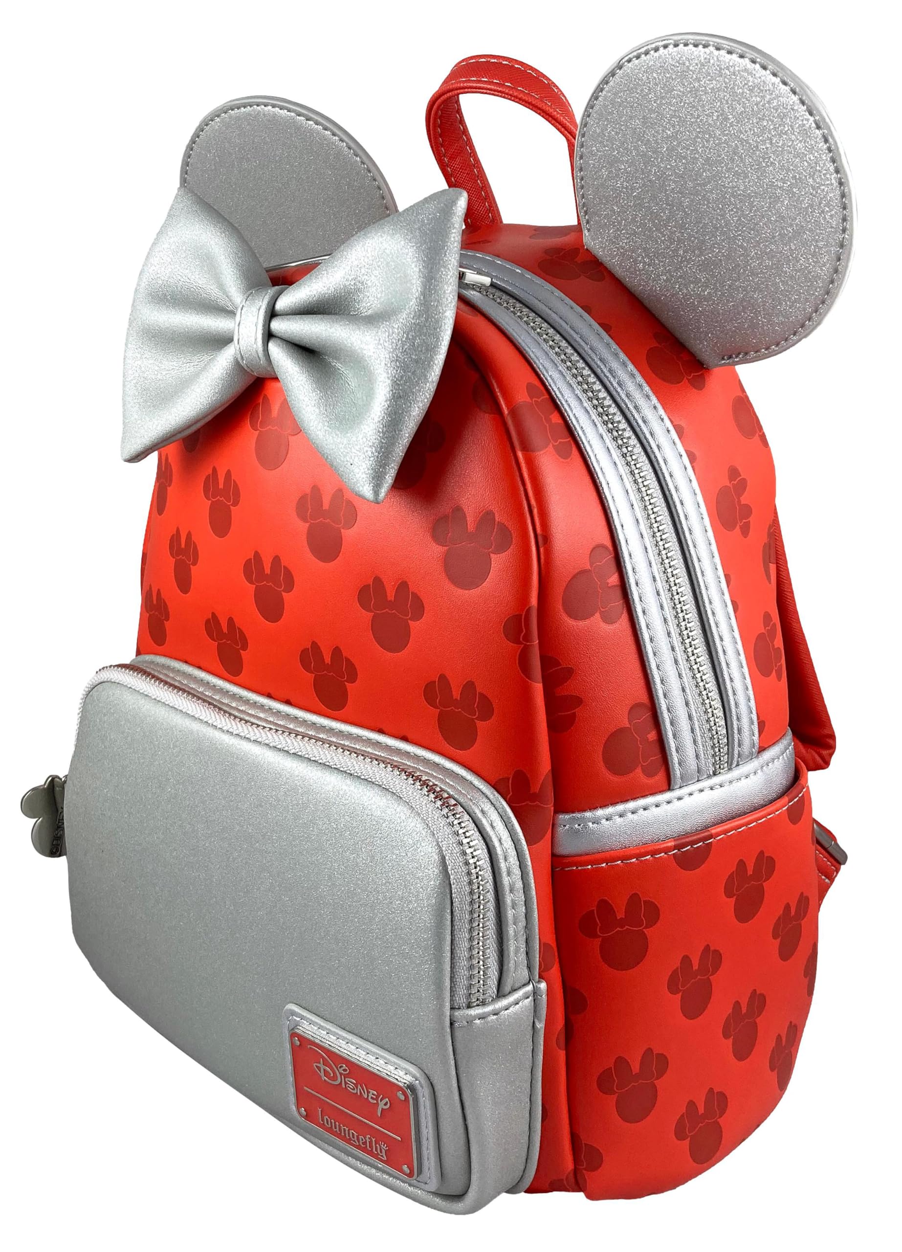Foto 3 pulgar | Bolso De Hombro Loungefly Disney Minnie Mouse Rojo Para Mujer - Venta Internacional.
