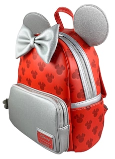 Foto 2 | Bolso De Hombro Loungefly Disney Minnie Mouse Rojo Para Mujer - Venta Internacional.