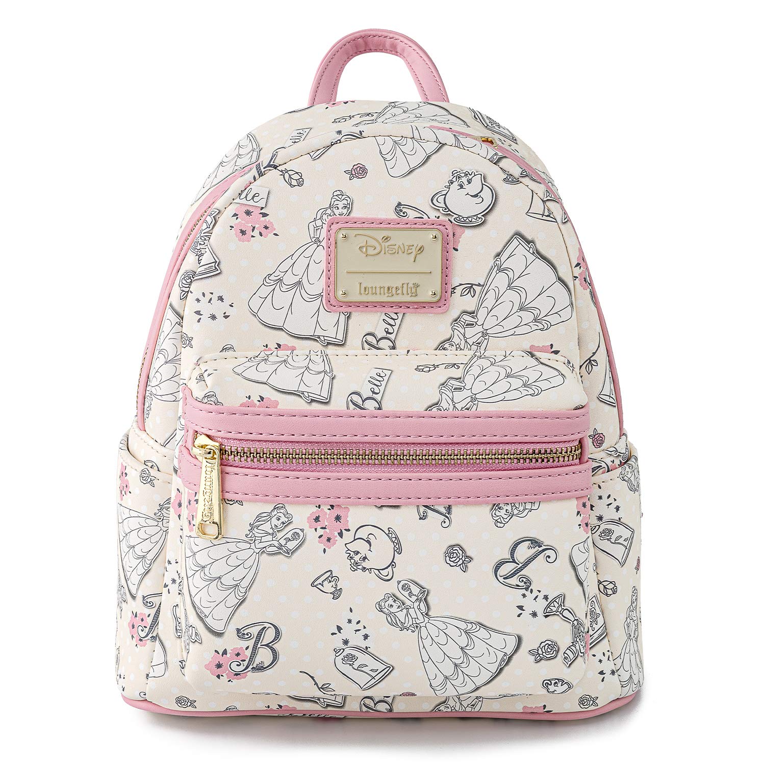 Foto 1 | Bandolera Loungefly Disney La Bella Y La Bestia - Venta Internacional.