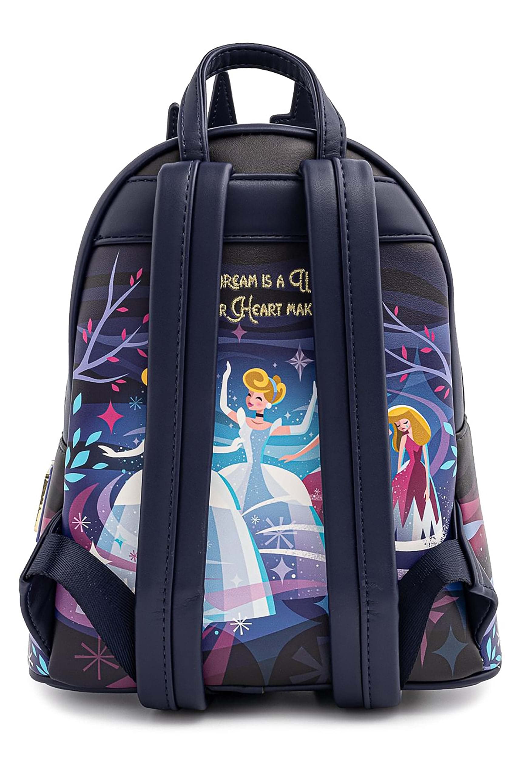 Foto 3 pulgar | Bandolera Loungefly Disney Cinderella Castle Para Mujer - Venta Internacional.