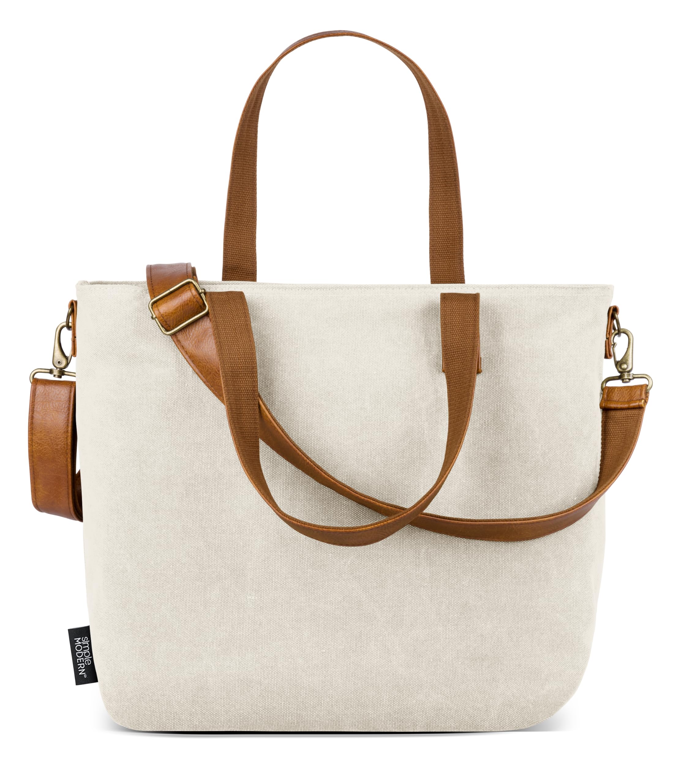 Foto 2 pulgar | Bolsa De Lona Grande, Simple Y Moderna, De Abedul Almendro, Para Portátil De 17 Pulgadas - Venta Internacional.