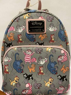 Foto 4 | Bolso De Hombro Loungefly Disney Cats De Piel Sintética Para Mujer - Venta Internacional.