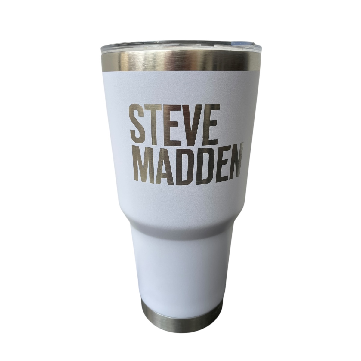 Foto 8 pulgar | Bolsa Steve Madden Bevelyn Cream + Termo Steve Madden White