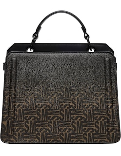 Foto 5 | Bolsa Tote Steve Madden Café Oscuro de Piel con Asa Desmontable Y Monedero Pequeño