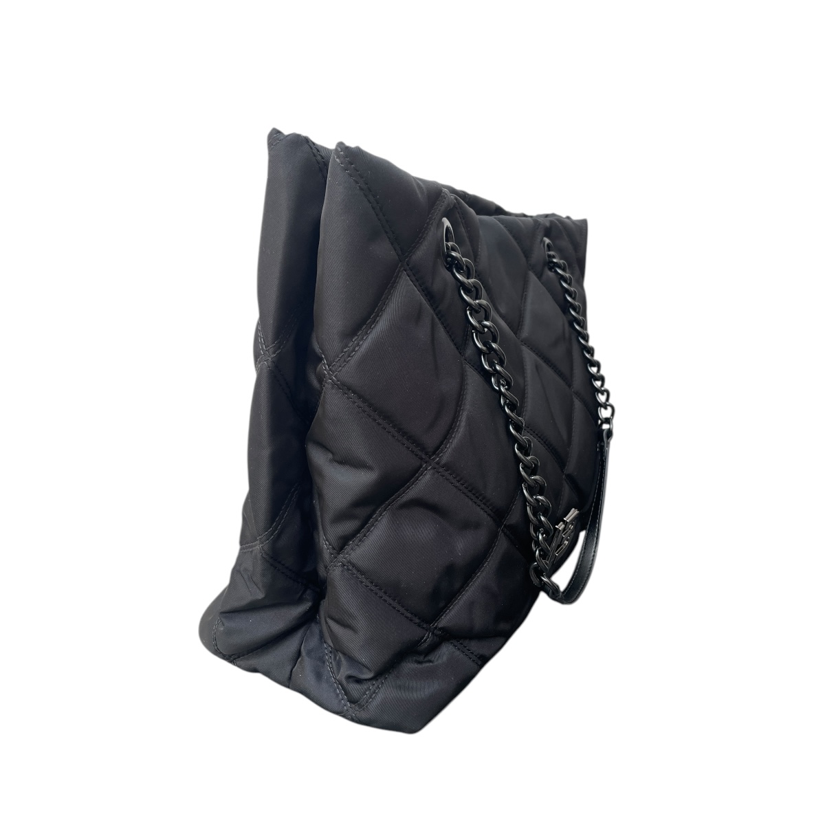 Foto 4 pulgar | Bolsa Bimba Y Lola Shopper Acolchada Negra