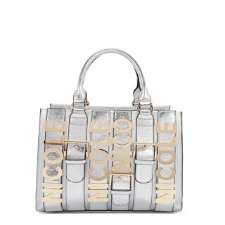 Foto 1 | Bolsa Tote Nicole Lee con Cinturón de Hebilla Metálica