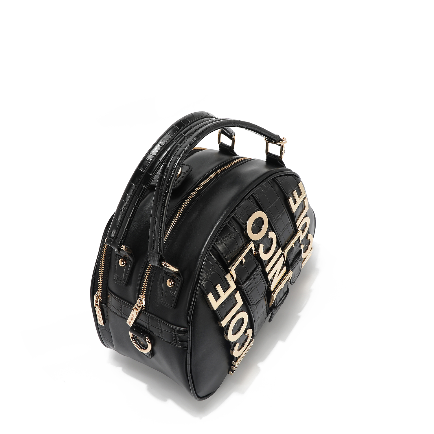 Foto 5 pulgar | Bolsa Dome Nicole Lee con Cinturón de Hebilla Metálica