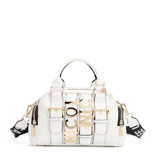 Foto 3 | Bolsa Boston Nicole Lee con Cinturón de Hebilla Metálica