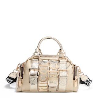 Foto 3 | Bolsa Boston Nicole Lee con Cinturón de Hebilla Metálica