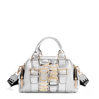 Foto 3 | Bolsa Boston Nicole Lee con Cinturón de Hebilla Metálica
