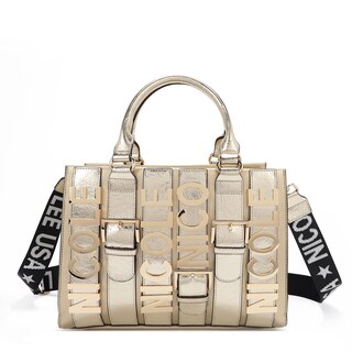 Foto 3 | Bolsa Tote Nicole Lee con Cinturón de Hebilla Metálica