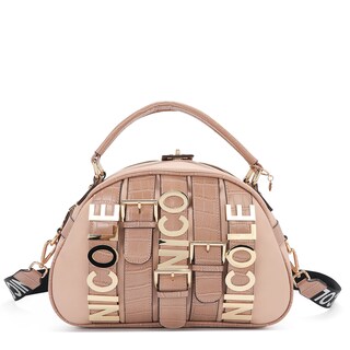Foto 3 | Bolsa Dome Nicole Lee con Cinturón de Hebilla Metálica
