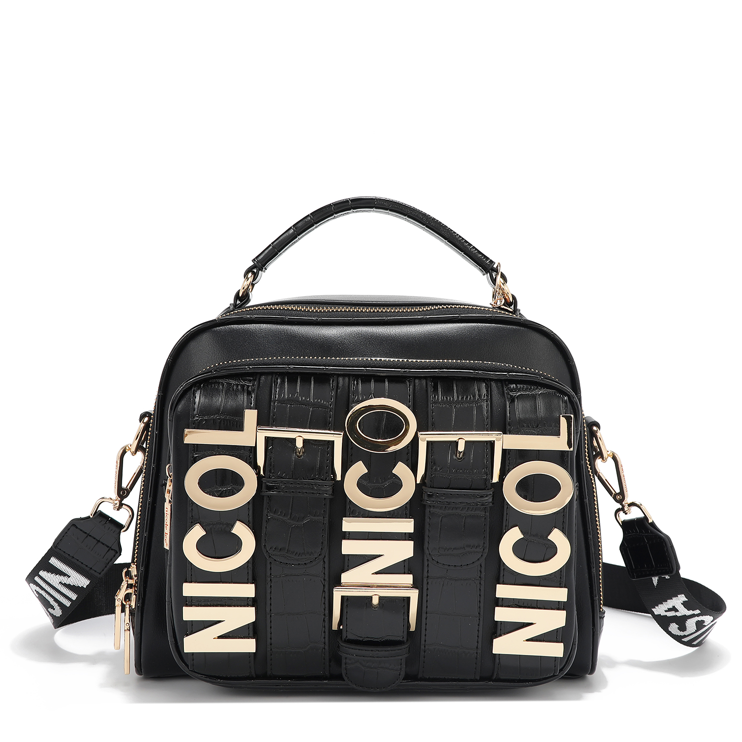 Foto 7 | Bolsa Multifuncional Nicole Lee con Cinturón de Hebilla