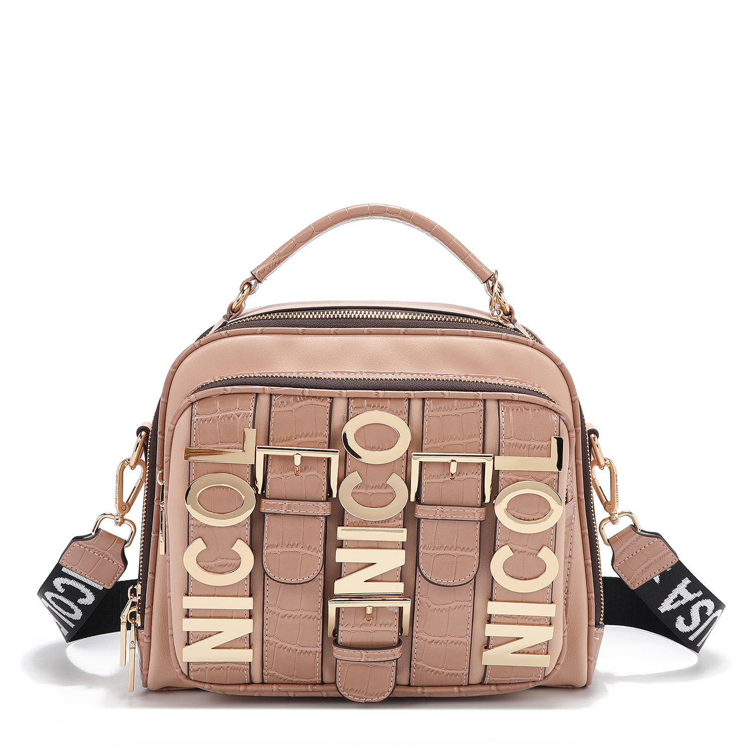 Foto 3 | Bolsa Multifuncional Nicole Lee con Cinturón de Hebilla