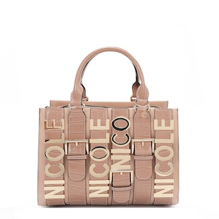 Foto 1 | Bolsa Tote Nicole Lee con Cinturón de Hebilla Metálica