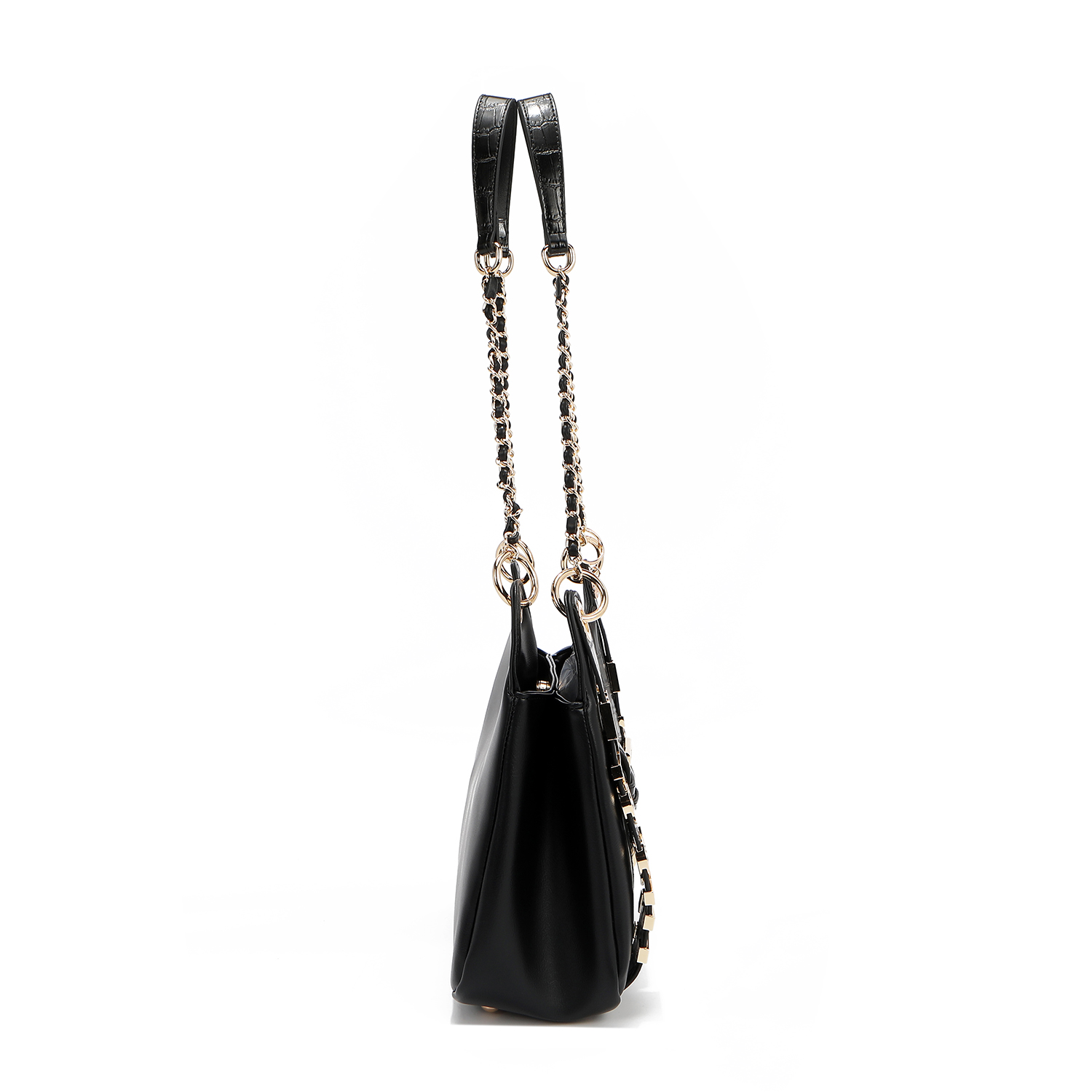 Foto 6 | Bolsa Shoulder Nicole Lee con Cinturón de Hebilla Metálica