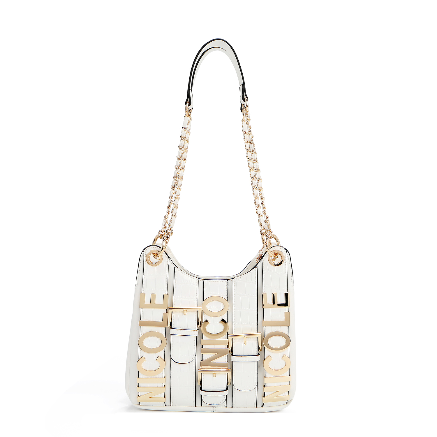 Foto 1 | Bolsa Shoulder Nicole Lee con Cinturón de Hebilla Metálica