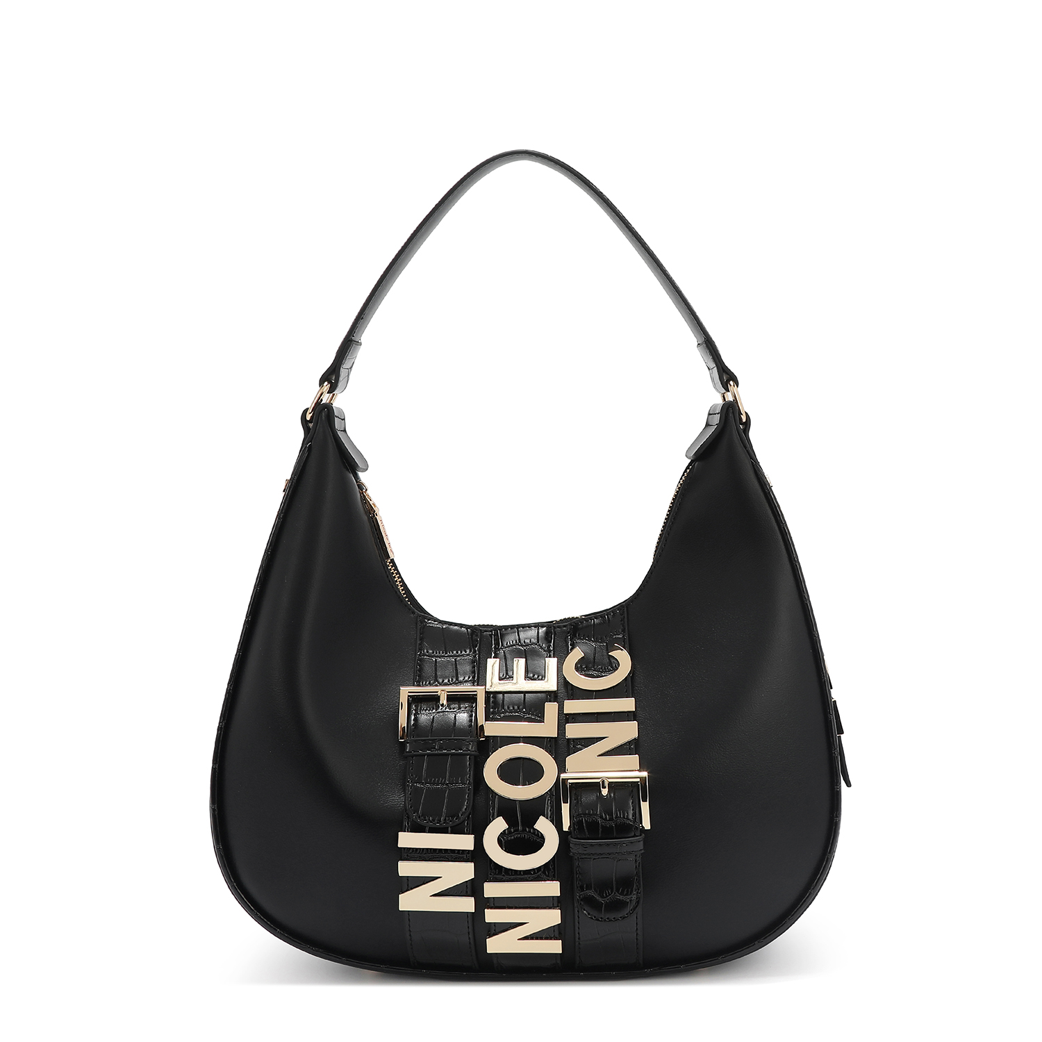 Foto 2 pulgar | Bolsa Hobo Nicole Lee con Cinturón de Hebilla Metálica