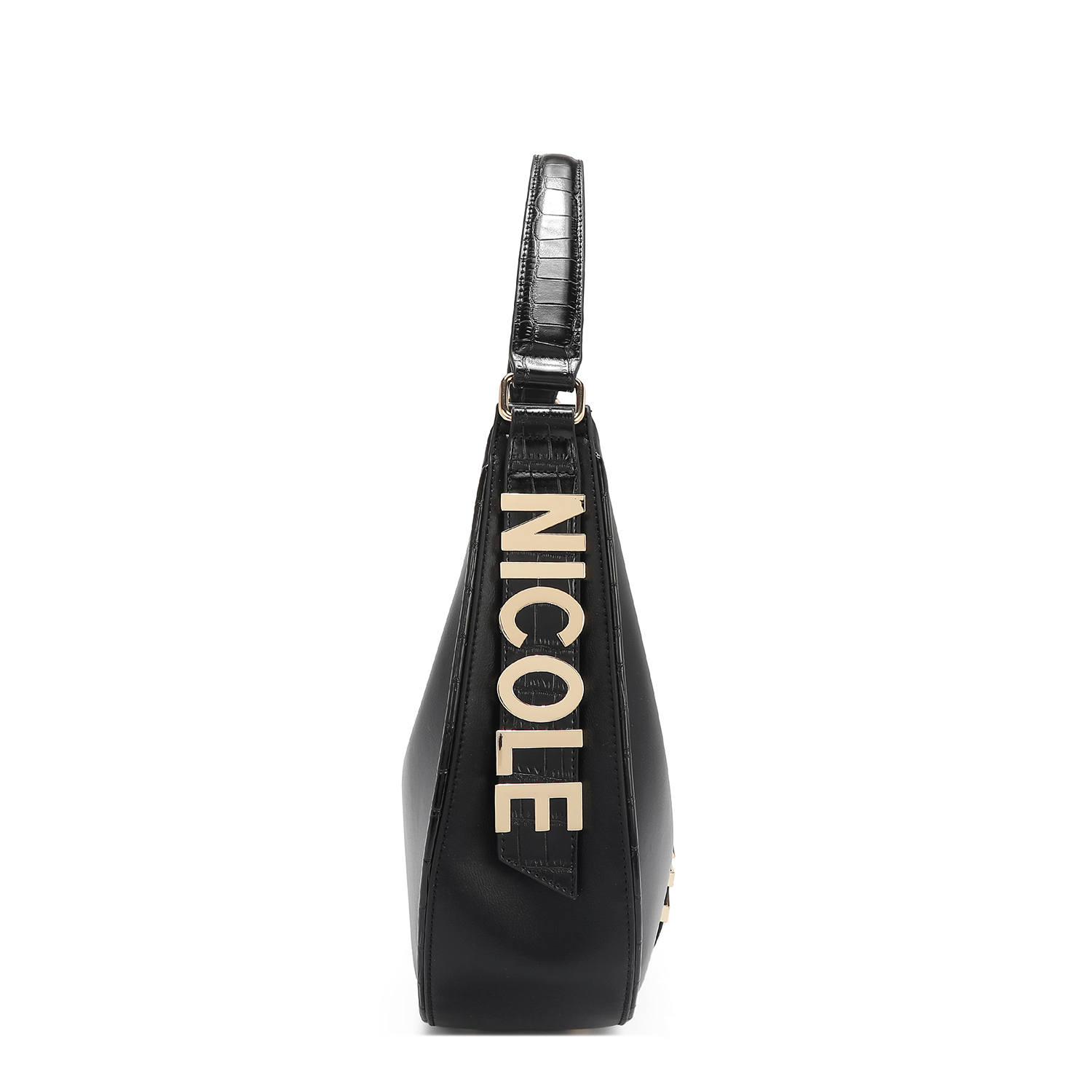 Foto 5 pulgar | Bolsa Hobo Nicole Lee con Cinturón de Hebilla Metálica