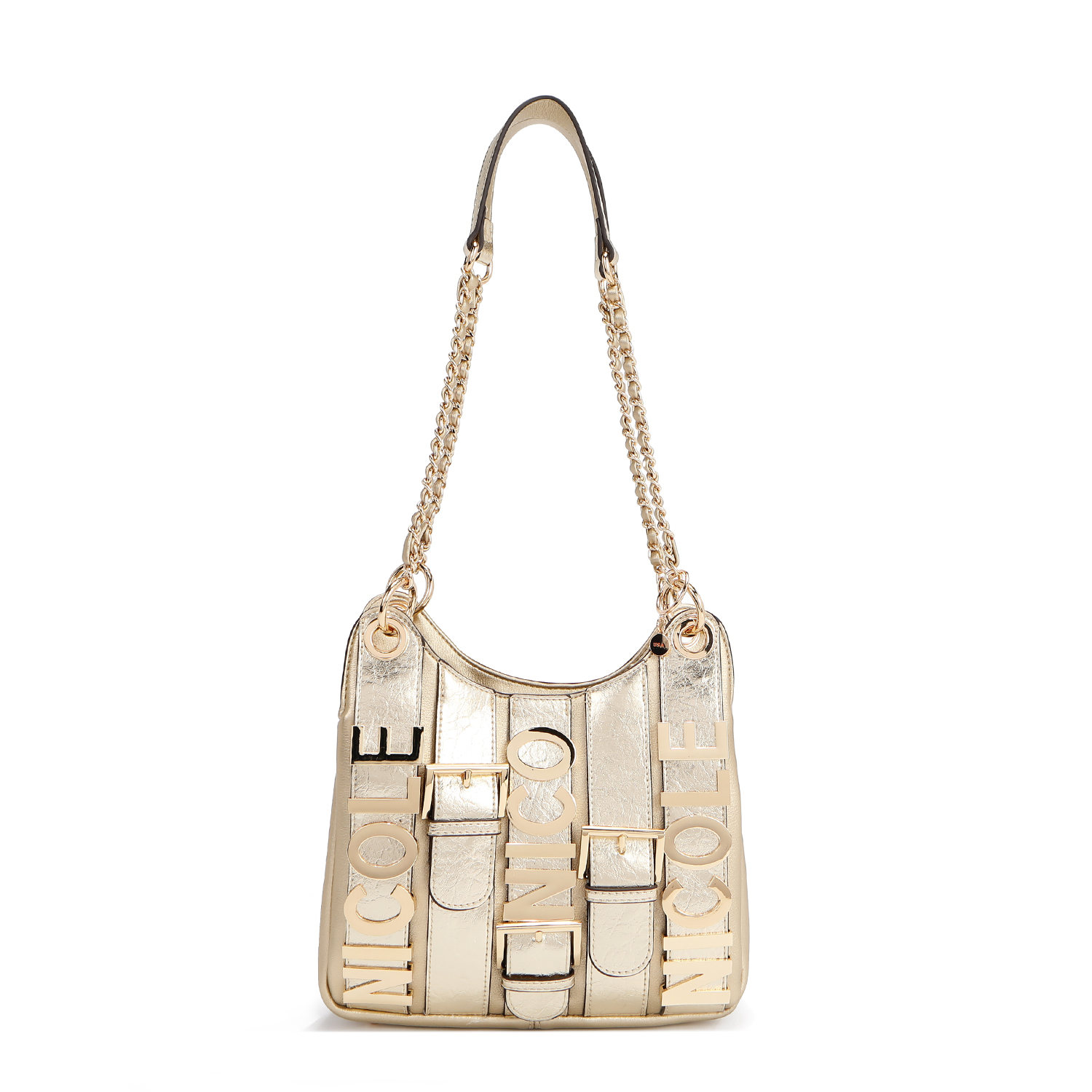 Foto 1 | Bolsa Shoulder Nicole Lee con Cinturón de Hebilla Metálica