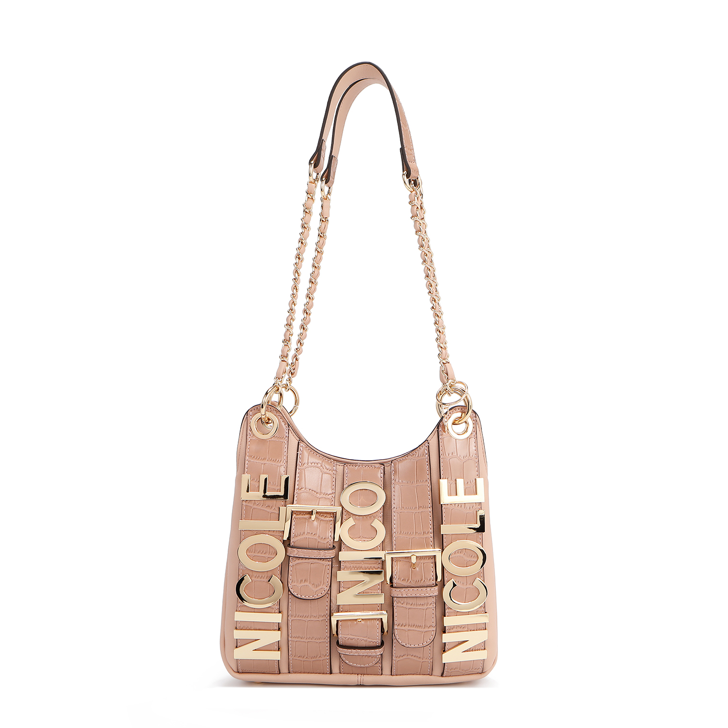 Foto 1 | Bolsa Shoulder Nicole Lee con Cinturón de Hebilla Metálica