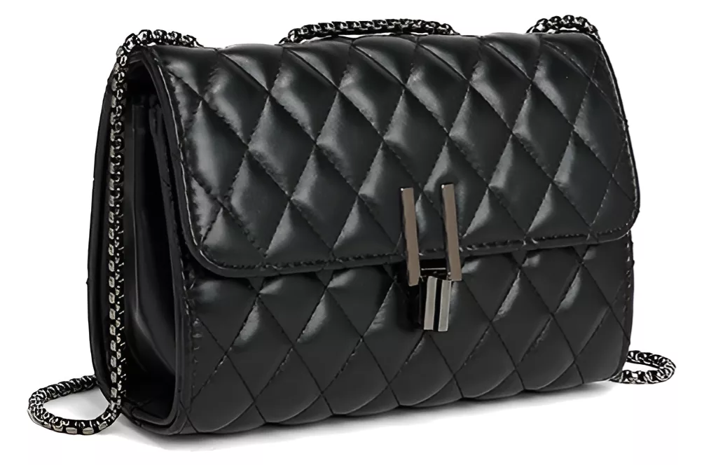 Bolso Bandolera  Hombro Para Mujer Gol Negro