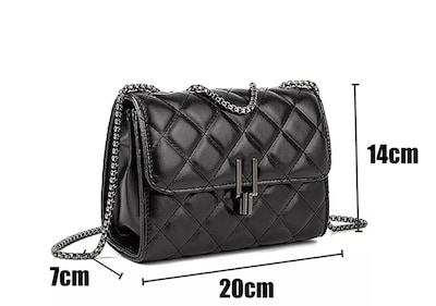 Foto 3 | Bolso Bandolera Hombro Para Mujer Gol Negro