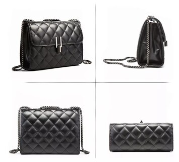 Foto 4 | Bolso Bandolera Hombro Para Mujer Gol Negro