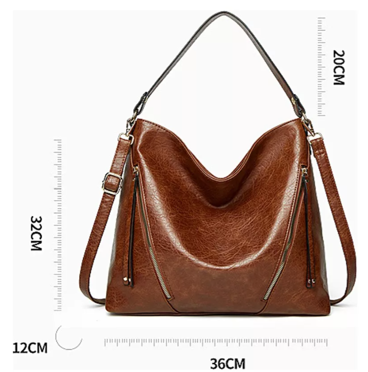 Foto 4 pulgar | Set 2 Bolsas De Hombro Para Mujer Negro