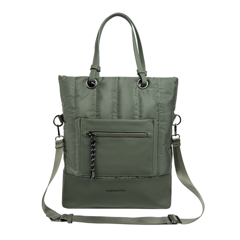 Foto 2 pulgar | Bolsa Para Laptop  Coolcapital Fuji Tote  15.6'' Pulgadas Color  Verde