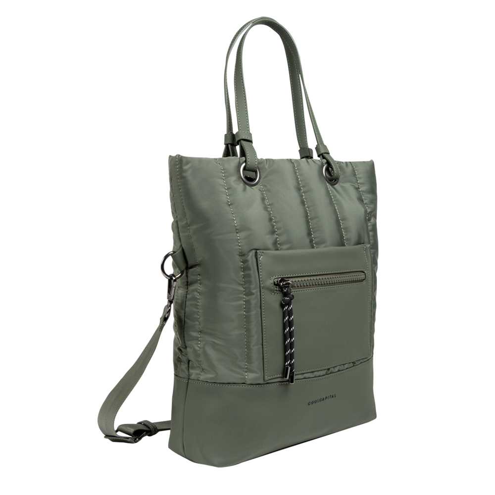 Foto 3 pulgar | Bolsa Para Laptop  Coolcapital Fuji Tote  15.6'' Pulgadas Color  Verde