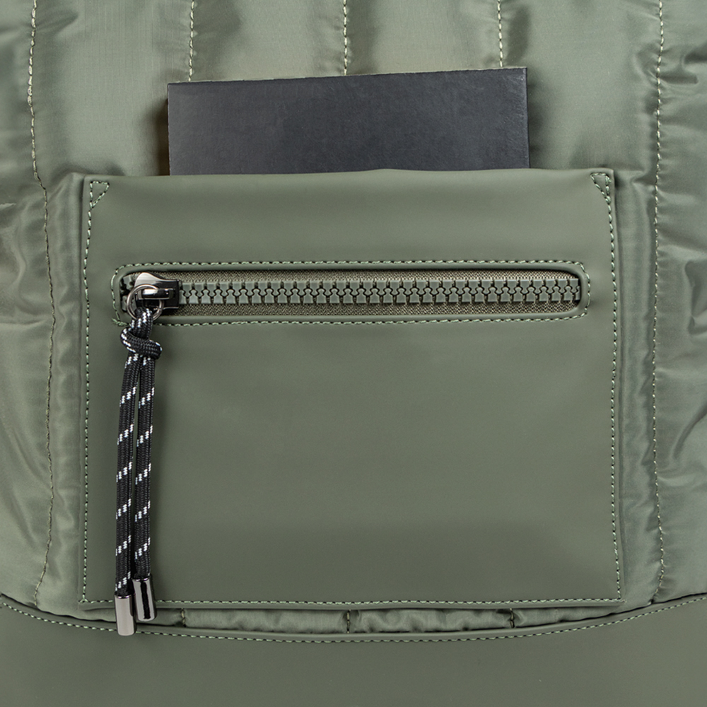 Foto 7 pulgar | Bolsa Para Laptop  Coolcapital Fuji Tote  15.6'' Pulgadas Color  Verde