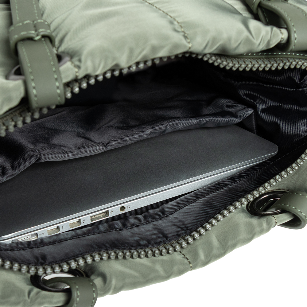 Foto 8 pulgar | Bolsa Para Laptop  Coolcapital Fuji Tote  15.6'' Pulgadas Color  Verde