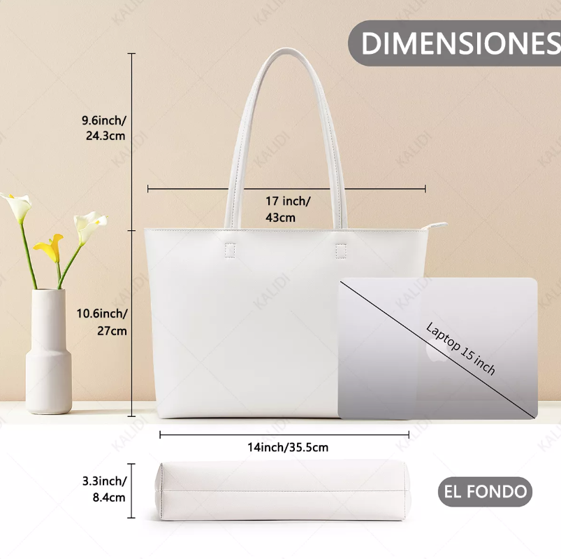 Foto 3 | Bolso De Moda Xtellar Mujer Hombro Blanco