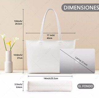 Foto 3 | Bolso De Moda Xtellar Mujer Hombro Blanco