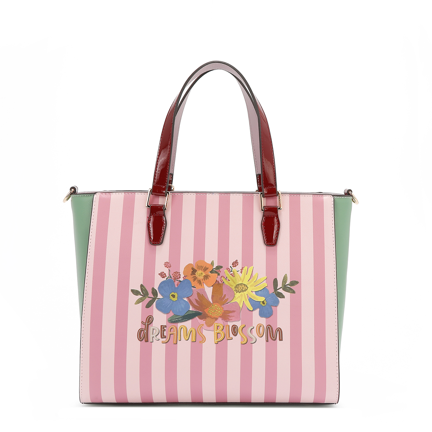 Foto 3 pulgar | Bolsa Tote De Nicole Lee Estampado Dreams Blossom