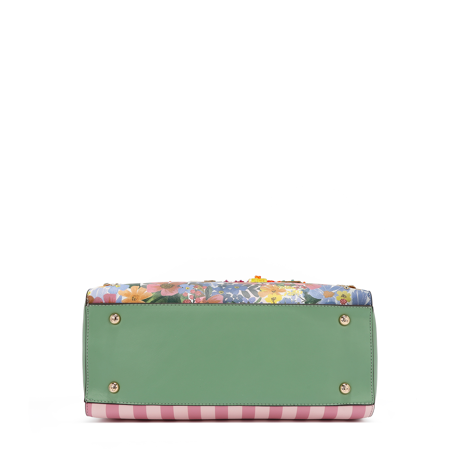 Foto 7 pulgar | Bolsa Cuadrada De Nicole Lee Estampado Dreams Blossom
