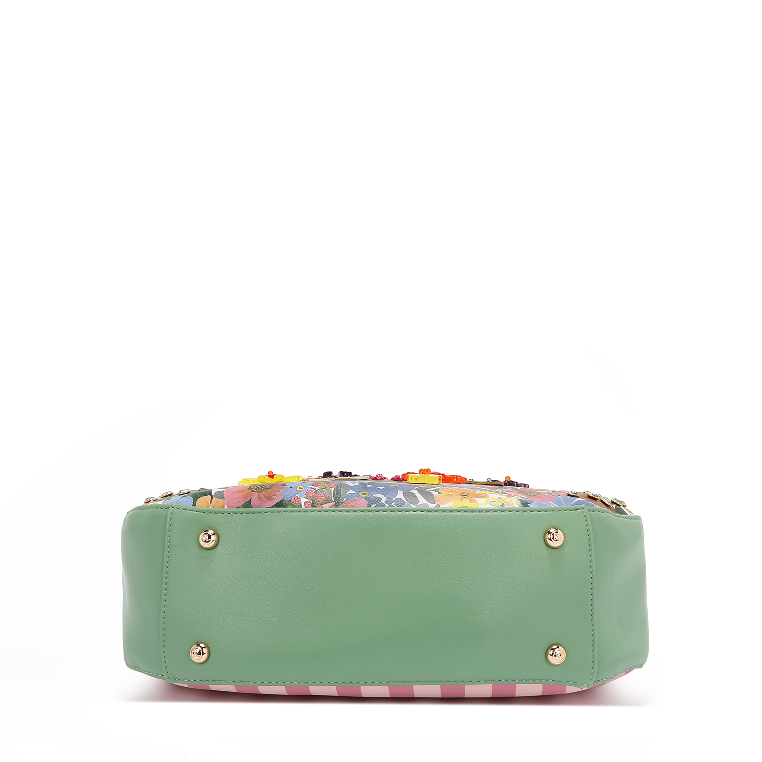 Foto 7 pulgar | Bolsa Hobo De Nicole Lee Estampado Dreams Blossom