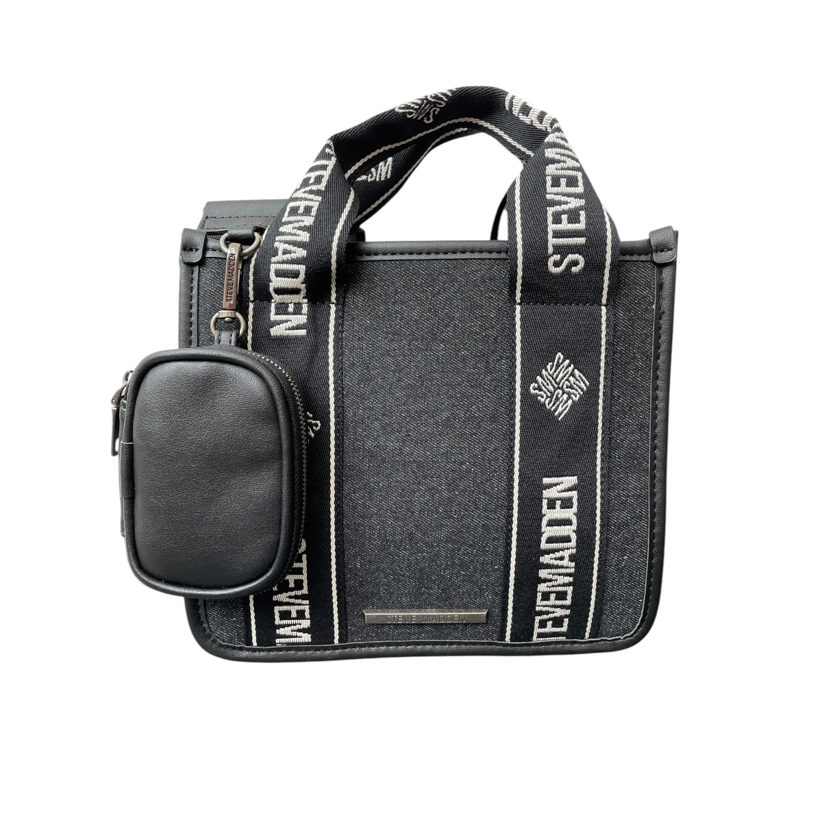 Foto 2 pulgar | Bolsa Steve Madden Bwebber Negra para Dama