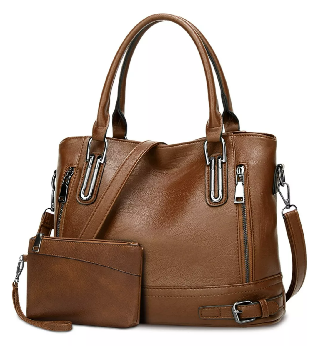 Foto 2 pulgar | Bolsas Tote Para Mujer De Moda Color Marrón Xtellar