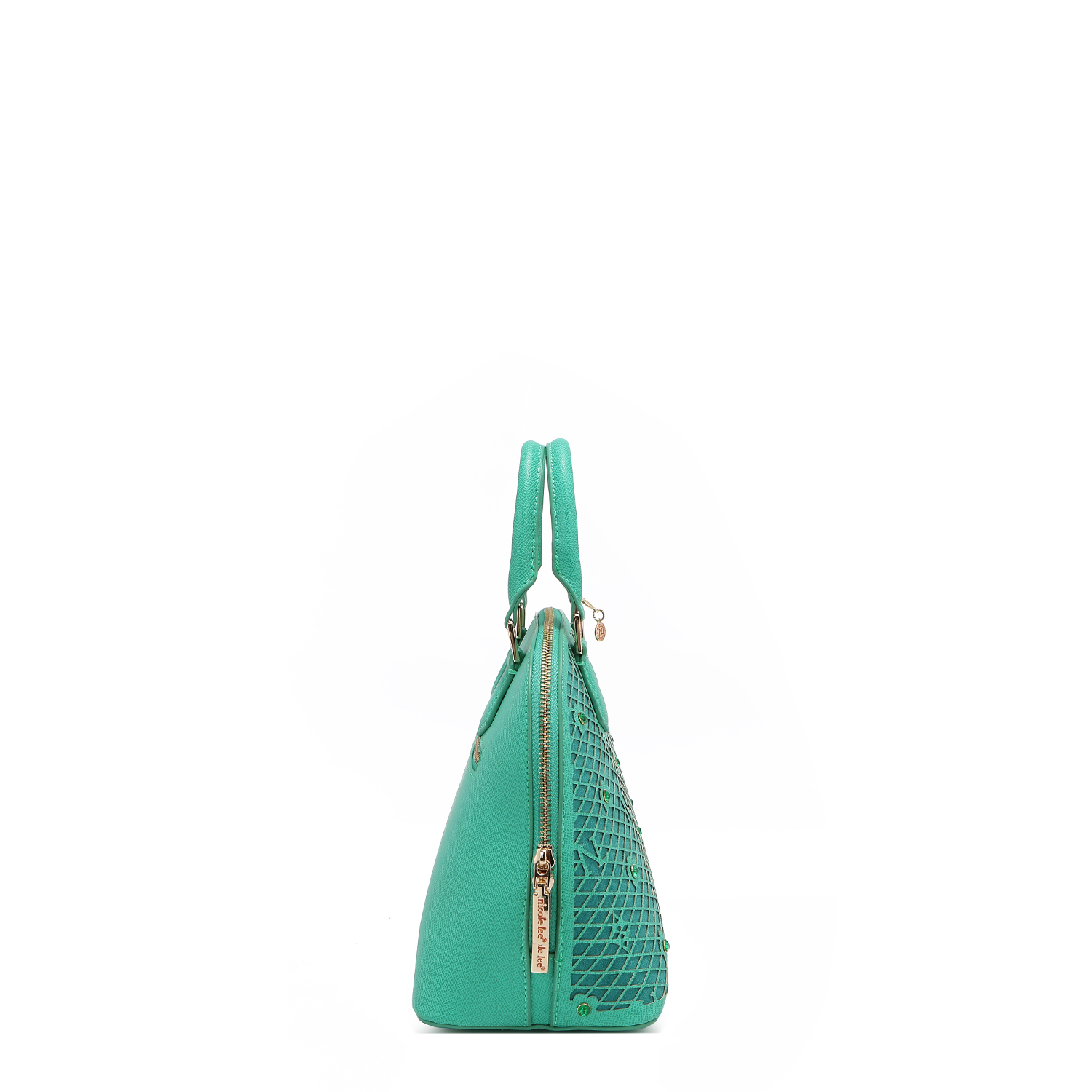 Foto 3 | Bolsa Dome De Nicole Lee De Corte Laser Y Pedrería