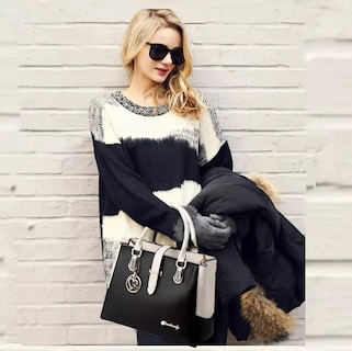 Foto 4 | Xtellar Bolsos De Mujer Bolsos Bandolera Bolsos De Hombro Color Negro