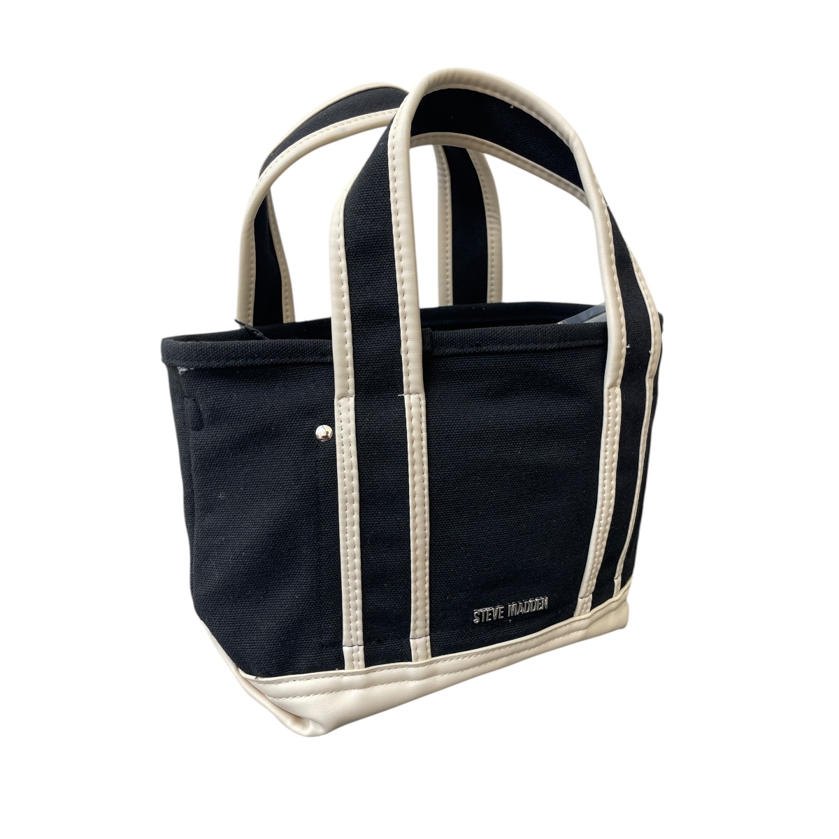 Foto 3 pulgar | Bolsa Steve Madden Tote Small Blackmulti para Dama