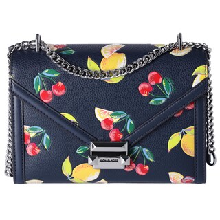 Foto 1 | Bandolera Michael Kors Whitney Medium Con Lentejuelas Azul Marino - Venta Internacional.
