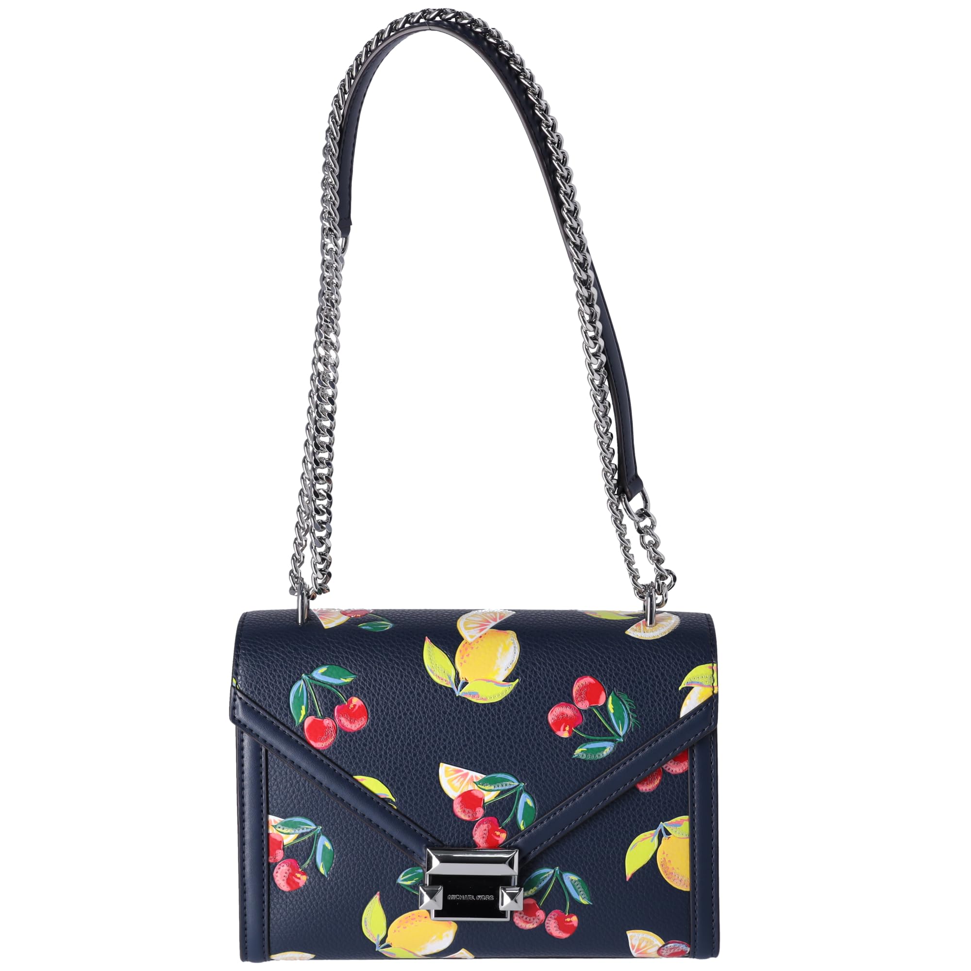 Foto 4 pulgar | Bandolera Michael Kors Whitney Medium Con Lentejuelas Azul Marino - Venta Internacional.