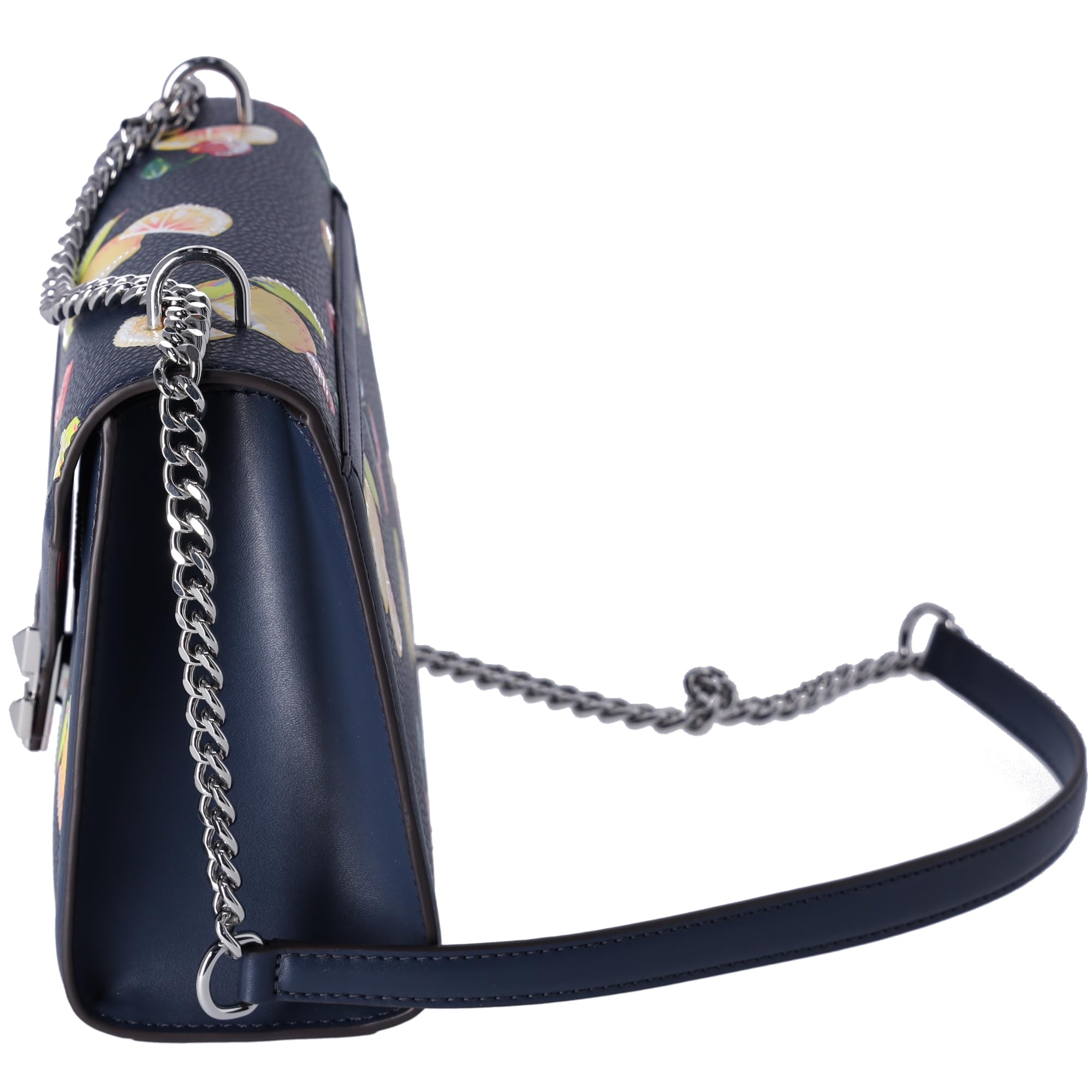 Foto 7 pulgar | Bandolera Michael Kors Whitney Medium Con Lentejuelas Azul Marino - Venta Internacional.