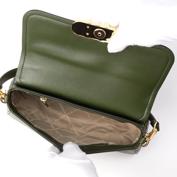Foto 8 pulgar | Bolso De Hombro Michael Kors Parker Leather Medium - Venta Internacional.