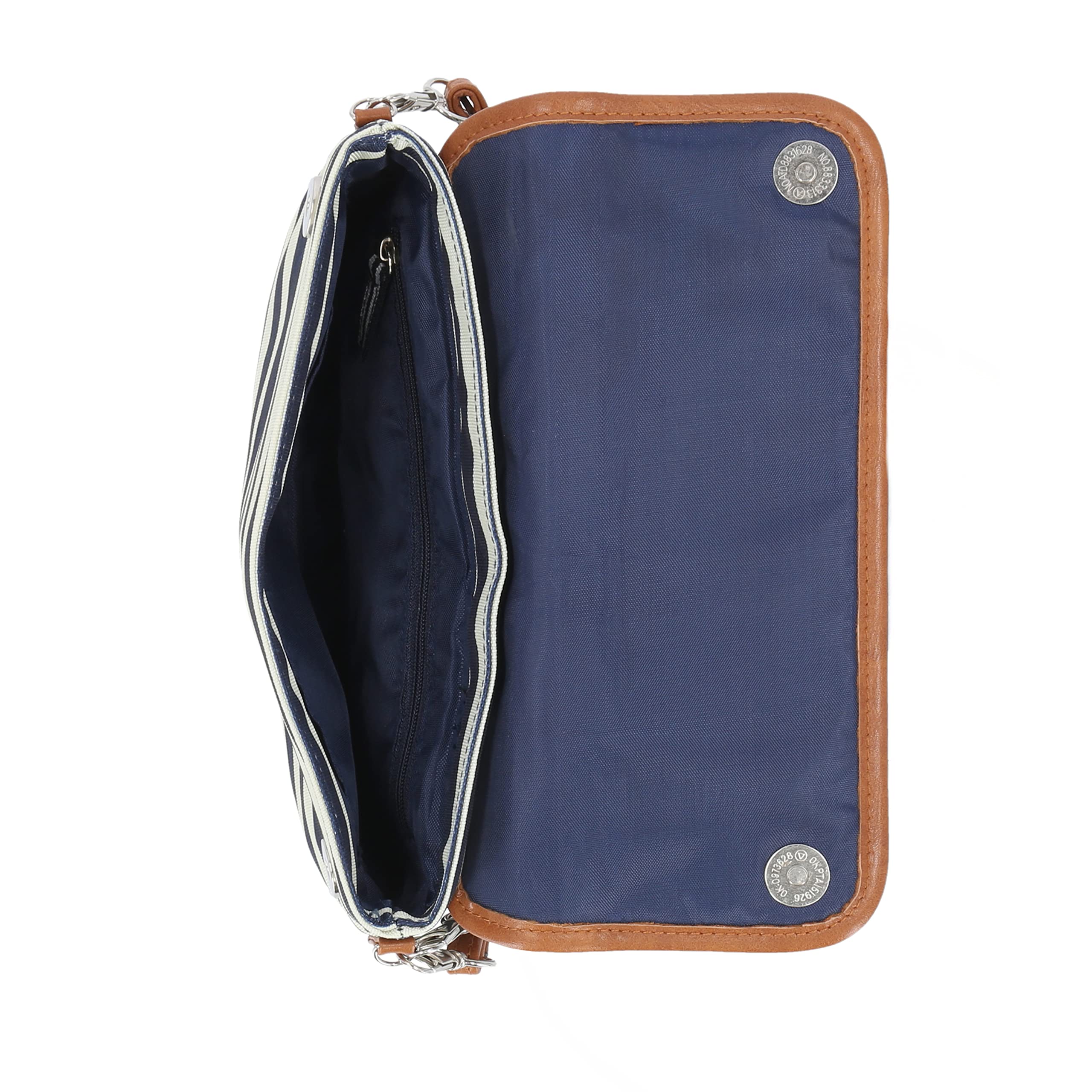 Foto 3 pulgar | Bolso De Mano Tipo Cartera Con Forma De Bandolera Para Mujer Nautica Indigo - Venta Internacional.