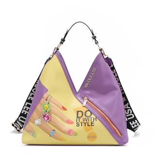 Foto 7 | Bolsa Hobo De Nicole Lee Estampado Nail Polish