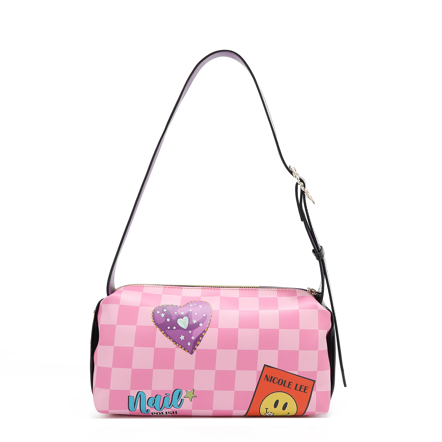 Foto 3 pulgar | Bolsa Shoulder De Nicole Lee Estampado Nail Polish